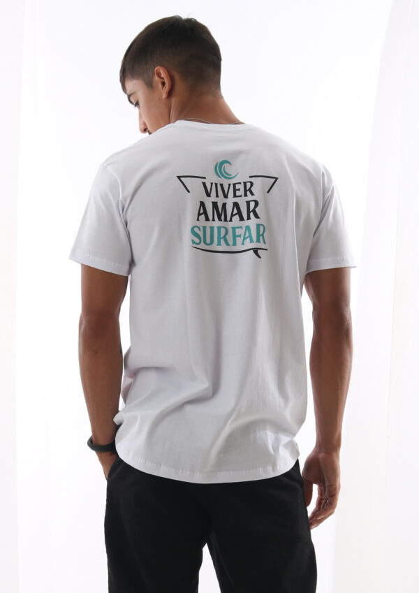 Camiseta Viver Amar Surfar