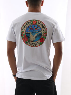 Camiseta Oldschool branca