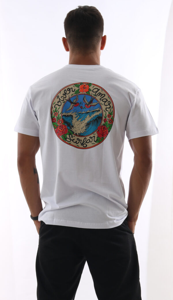 Camiseta Oldschool branca