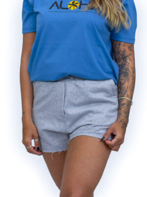 Shorts Moletinho Cinza