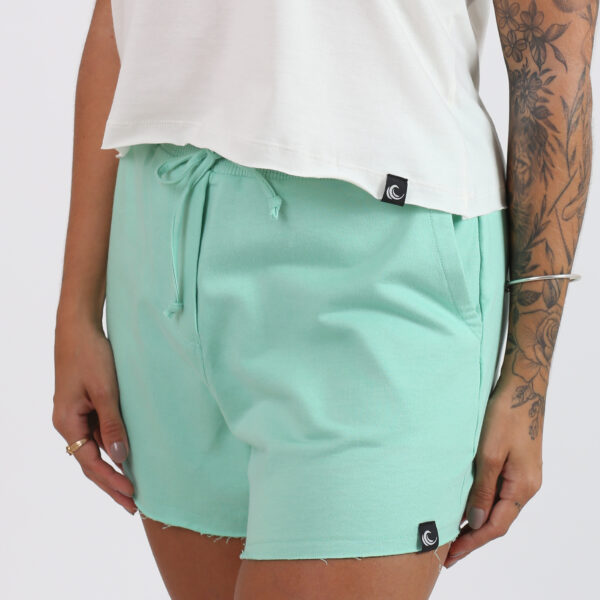 Shorts Moletinho Verde Mint