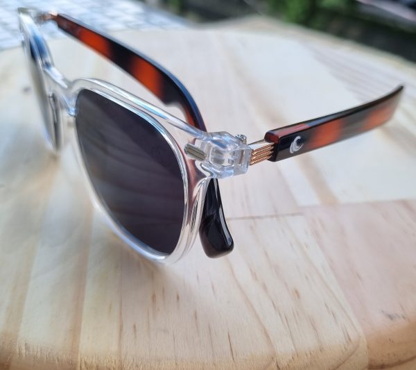 Óculos Malibu Transparente com Tartaruga - Image 3